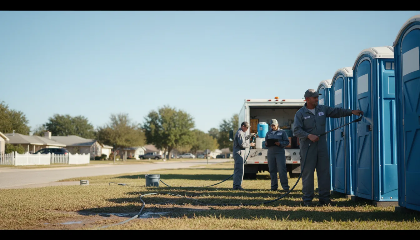 Long-Term Portable Toilet Rental in Colby, WI near me